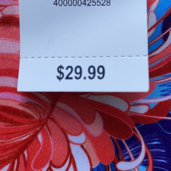 NWT The Paper Store Floral Beach Bag Tote - Picture 9 of 10